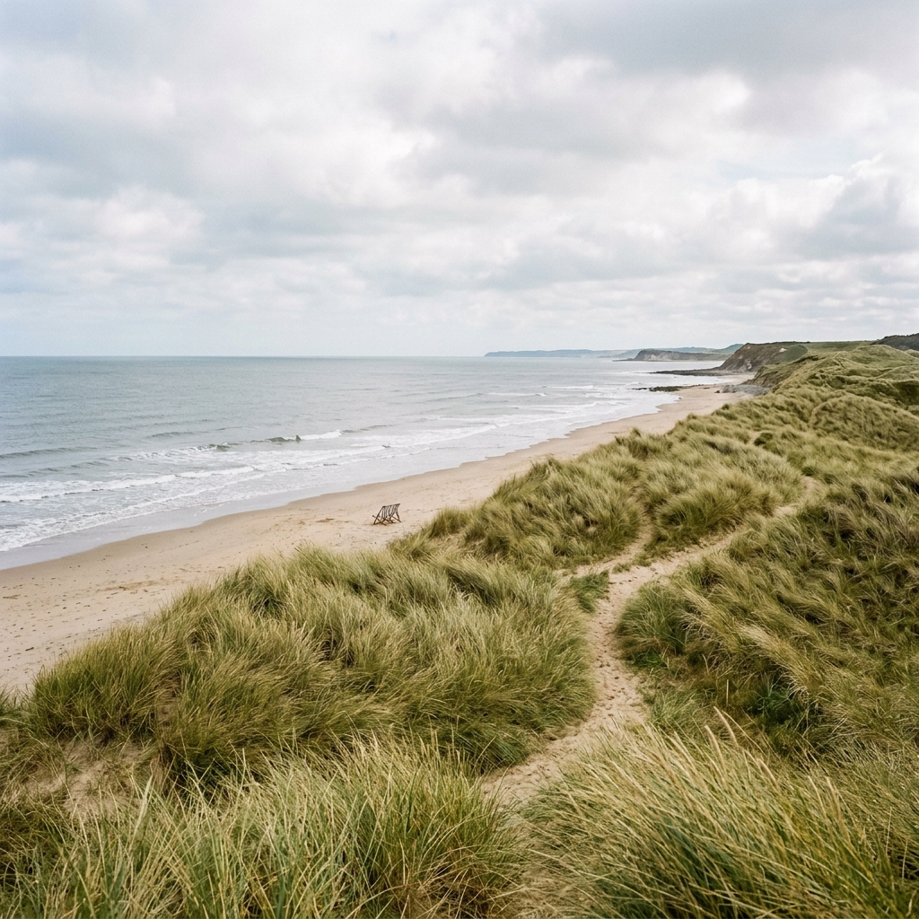Dünenlandschaft in Schillig am Wattenmeer